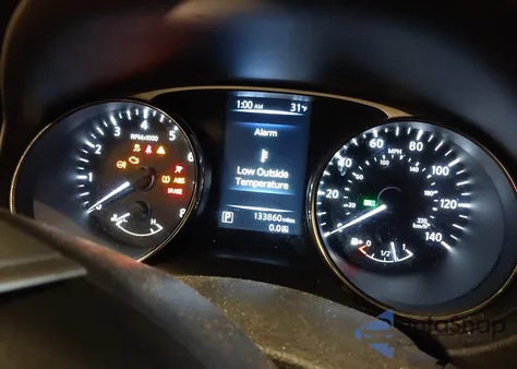 2016 Nissan Rogue Sv из США, поврежденный, VIN KNMAT2MV9GP694511